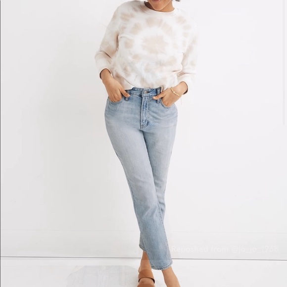 Madewell The Curvy Perfect Vintage Jean in Fitzgerald Wash sz 27 K7526 - Picture 2 of 9